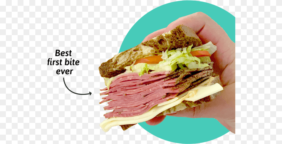 Hot Hoagies Cold Ham And Cheese Sandwich, Food Free Transparent Png