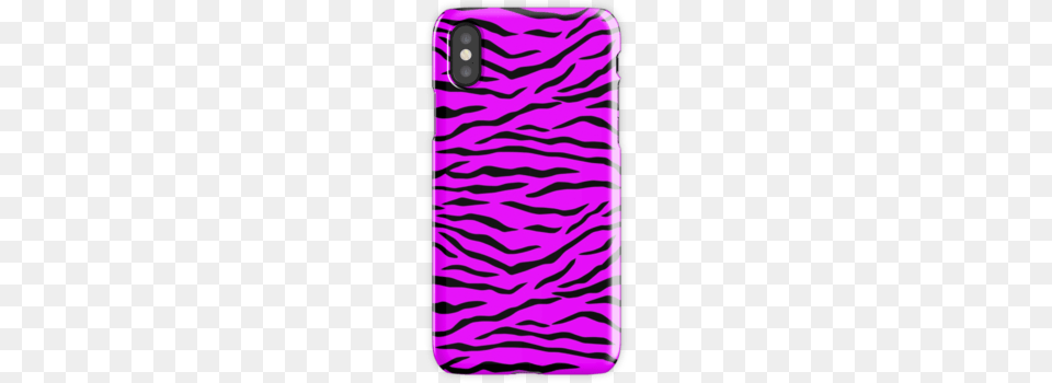 Hot Neon Pink And Black Jungle Big Cat Tiger Stripes Throw Pillow, Electronics, Mobile Phone, Phone Png