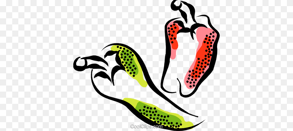 Hot Peppers Royalty Free Vector Clip Art Illustration, Electronics, Hardware, Animal, Beak Png