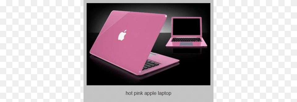 Hot Pink Apple Laptop Pc Portable Apple Rose, Computer, Electronics, Computer Hardware, Computer Keyboard Png Image