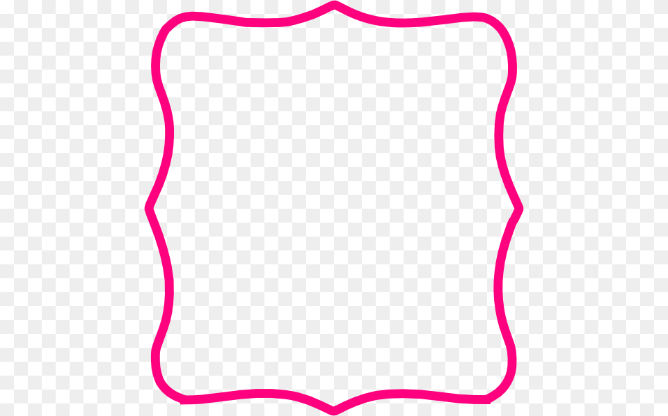 Hot Pink Frame Clip Art At Clker Pink Frame Clipart, Home Decor, White Board Free Png