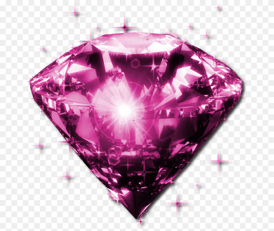 Hot Pink Glow By Jssanda Itworks Hot Pink Diamond, Accessories, Jewelry, Gemstone, Airplane Free Transparent Png