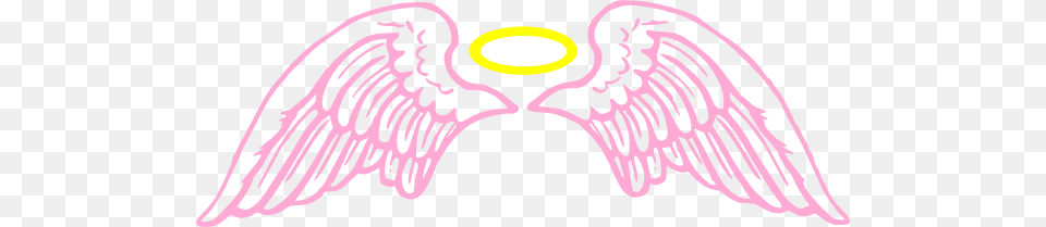 Hot Pink Guardian Angel Wings Clip Art Png