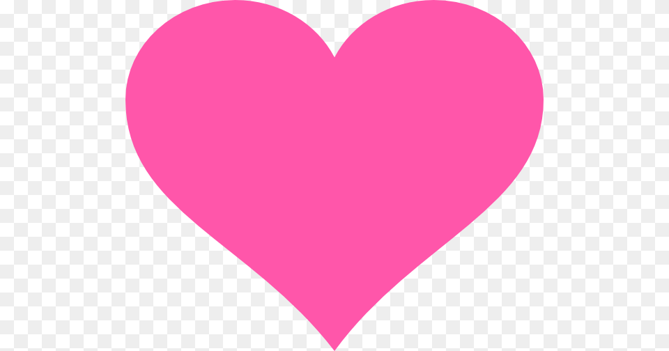 Hot Pink Heart, Balloon Png