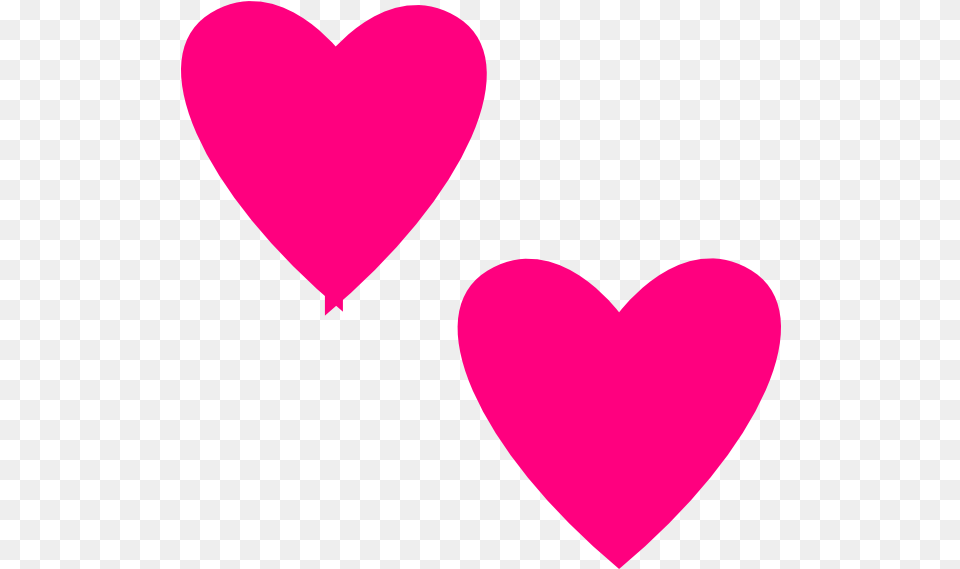 Hot Pink Heart Image Transparent Hot Pink Heart Png