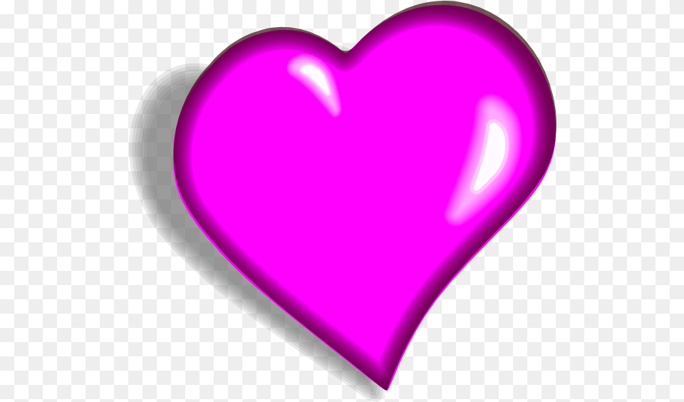 Hot Pink Heart Picture Heart Clip Art, Balloon, Purple Png Image