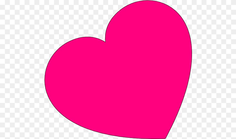 Hot Pink Heart Tilted Heart Pink Clip Art At Clipart Hot Pink Heart, Astronomy, Moon, Nature, Night Free Transparent Png