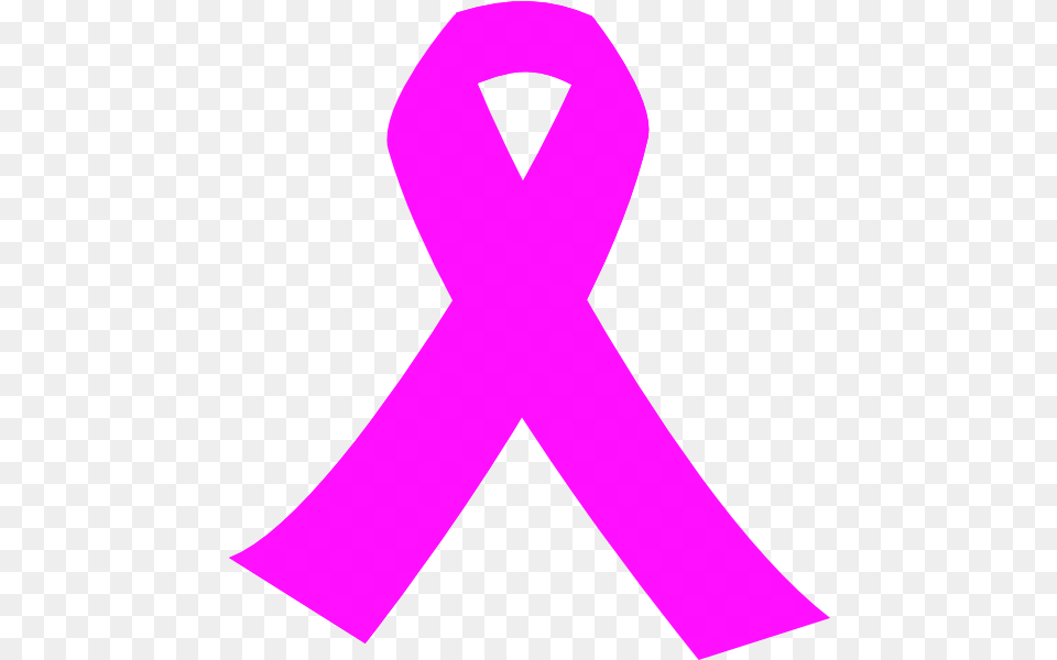Hot Pink Ribbon Clip Art Symbol Breast Cancer Clip Art, Alphabet, Ampersand, Text, Purple Png