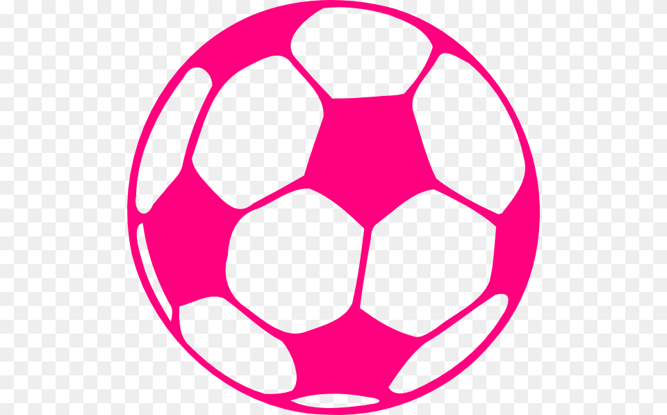 Hot Pink Soccer Ball Clip Art At Clkercom Vector Online Pink Soccer Ball, Football, Soccer Ball, Sport, Animal Free Transparent Png