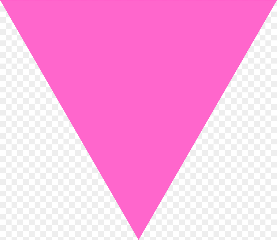 Hot Pink Triangle, Purple Png Image