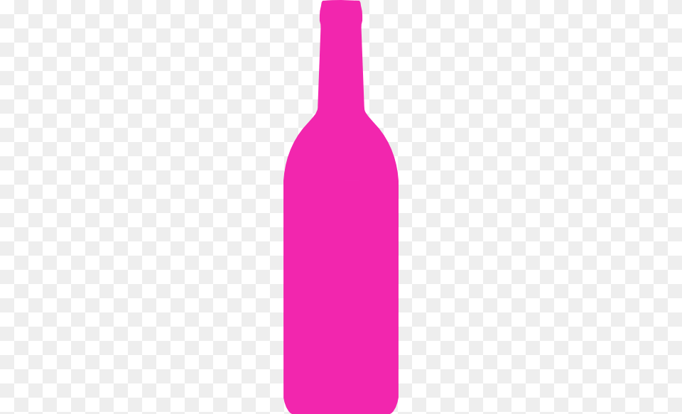 Hot Pink Wine Bottle Pink Bottle And Clip Art, Alcohol, Beverage, Liquor, Wine Bottle Free Png Download