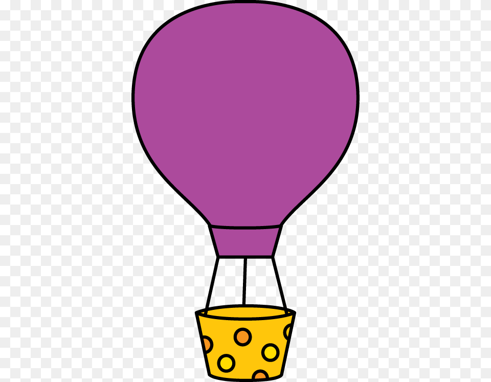 Hot Purple Hot Air Balloon Clip Art, Aircraft, Transportation, Vehicle, Hot Air Balloon Free Transparent Png