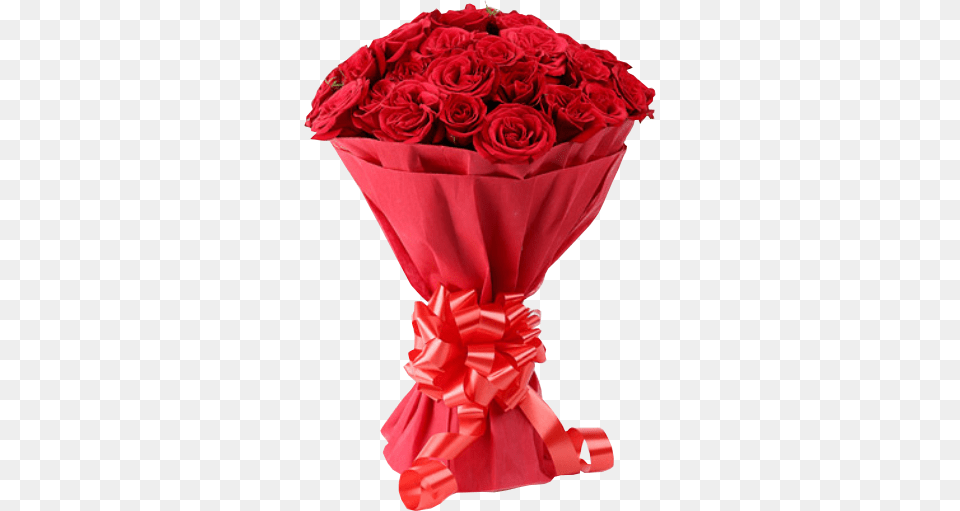 Hot Red Roses Rose Bouquet For Birthday, Flower, Flower Arrangement, Flower Bouquet, Plant Png Image
