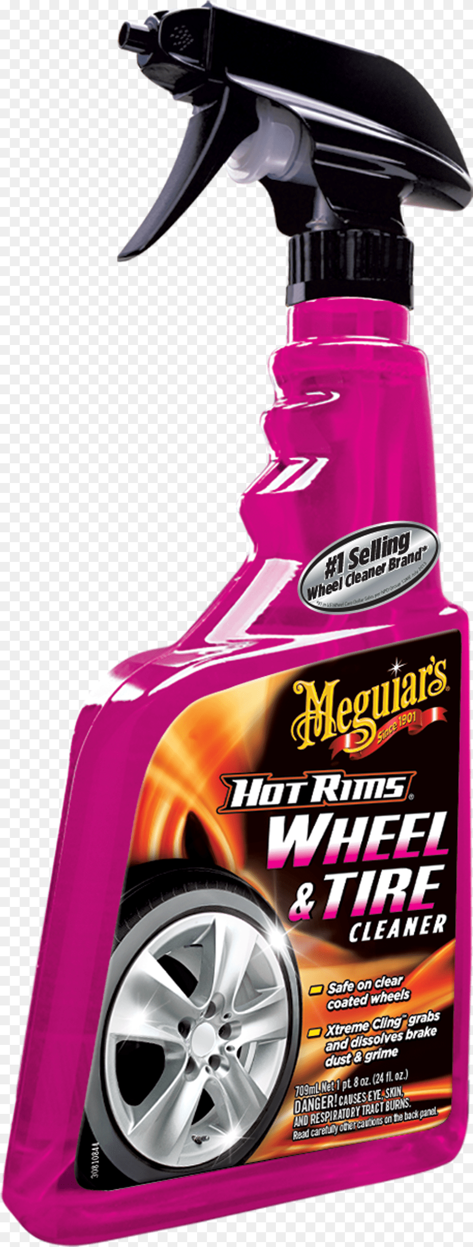 Hot Rims Wheel Amp Tire Cleaner Meguiars Hot Rims All Wheel Amp Tire Cleaner, Alloy Wheel, Vehicle, Transportation, Spoke Png Image