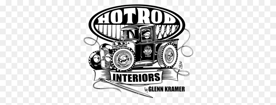 Hot Rod Interiors By Glenn Kramer Antique Car, Advertisement, Poster, Machine, Spoke Free Png Download