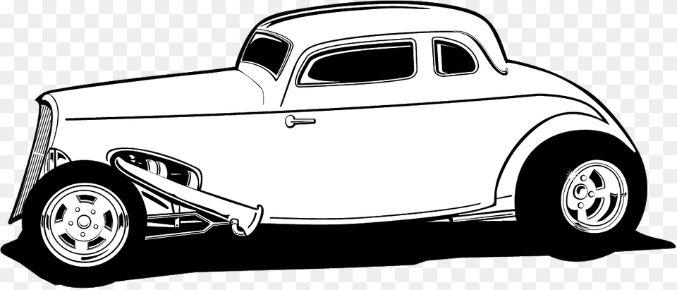 Hot Rod Street Car Clipart Clipart Hot Rod Cars, Machine, Transportation, Vehicle, Wheel Free Transparent Png