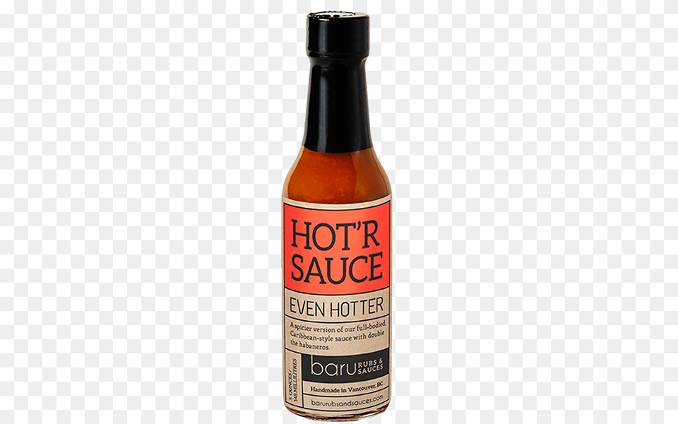 Hot Sauce The Original Baru Rubs Sauces, Alcohol, Beer, Beverage, Bottle Free Png Download