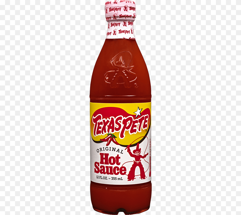 Hot Sauce The Original By Texas Pete Texas Pete, Food, Ketchup, Baby, Person Png