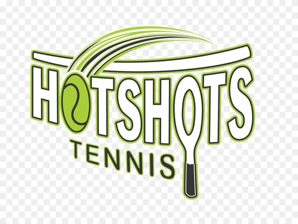 Hot Shots Tennis Academy Calligraphy, Green, Logo, Dynamite, Weapon Free Png