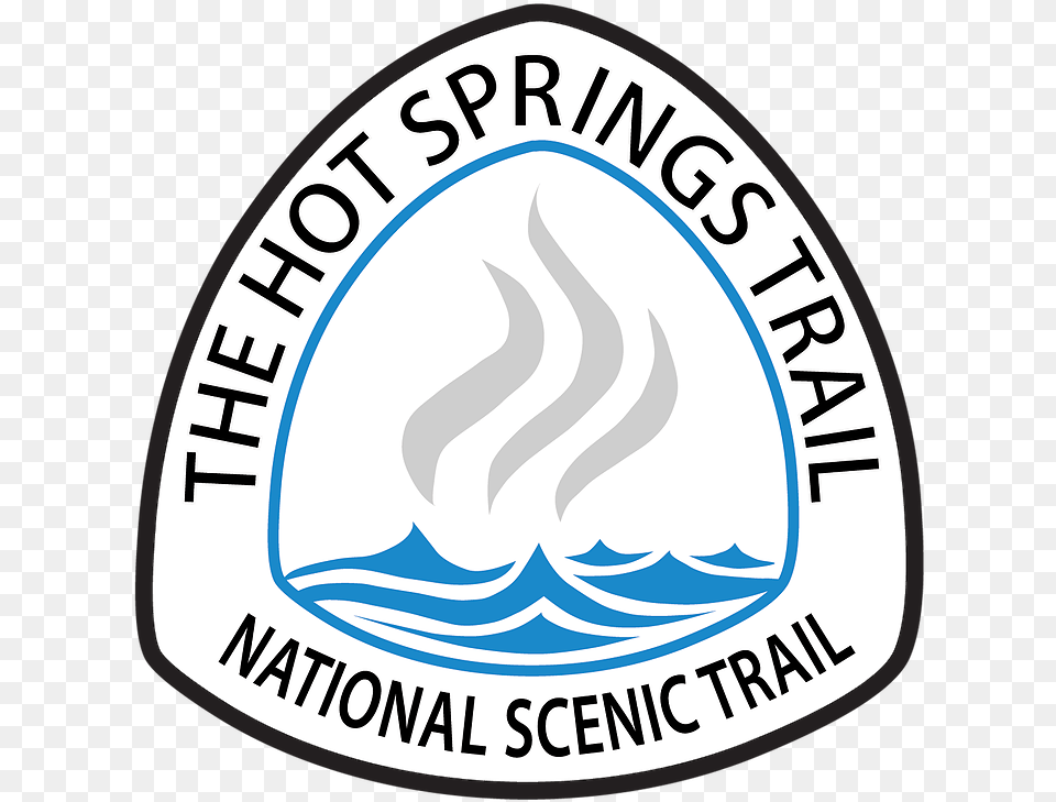 Hot Springs Trail With Aria Zoner, Logo, Sticker, Badge, Symbol Free Png Download