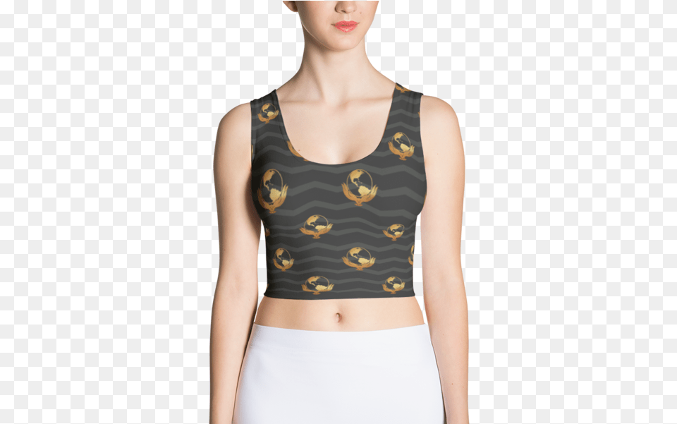 Hot Summer Holiday Yoga Top Special Limited Edition Bi Sexual Crop Top, Blouse, Clothing, Adult, Person Free Png Download