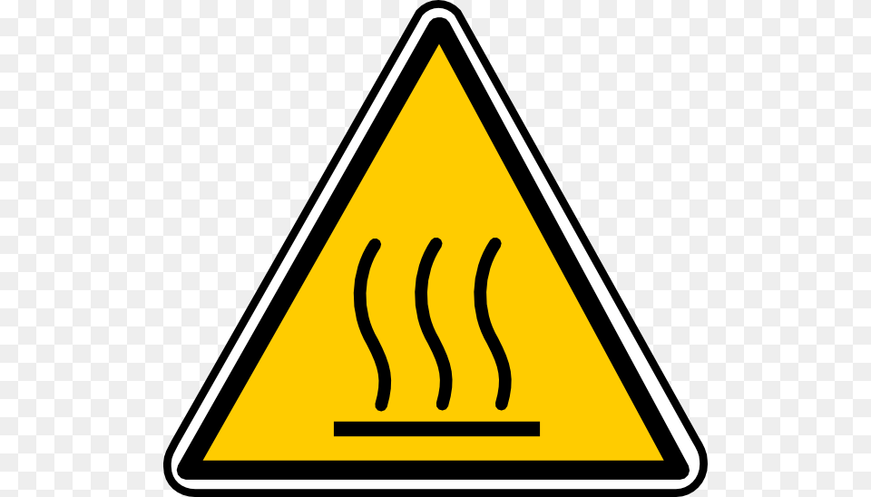 Hot Surface Danger Clip Art, Sign, Symbol, Road Sign Free Transparent Png