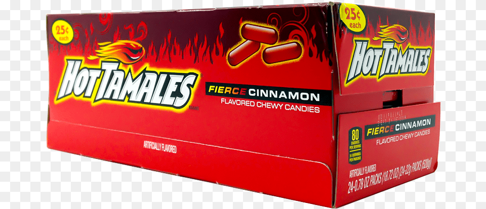 Hot Tamales 24 Packs Snack, First Aid, Box Png Image