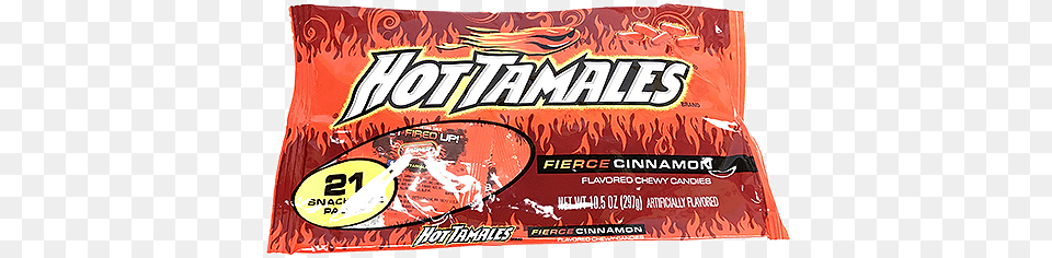 Hot Tamales Fierce Cinnamon Chewy Hot Tamales, Food, Sweets, Candy, Advertisement Png