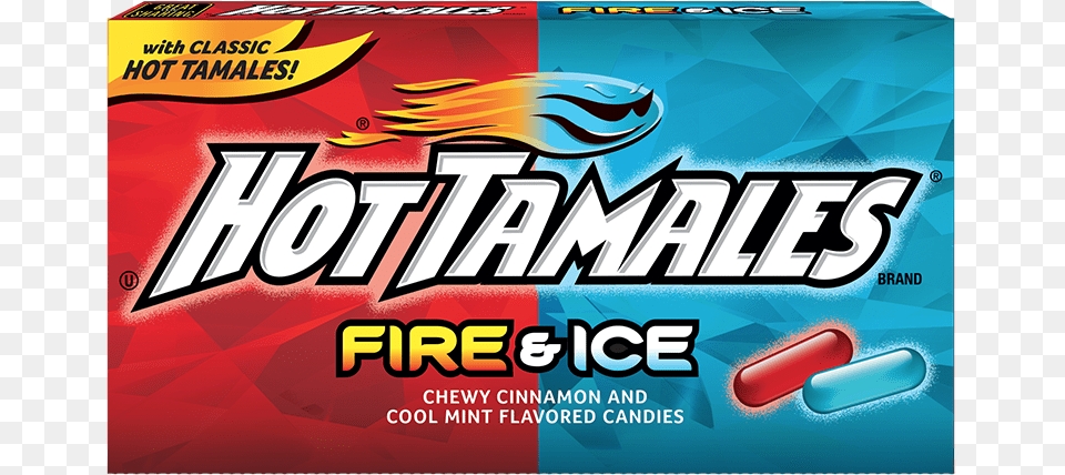 Hot Tamales Fire And Ice, Gum, Medication, Pill, Can Free Png Download