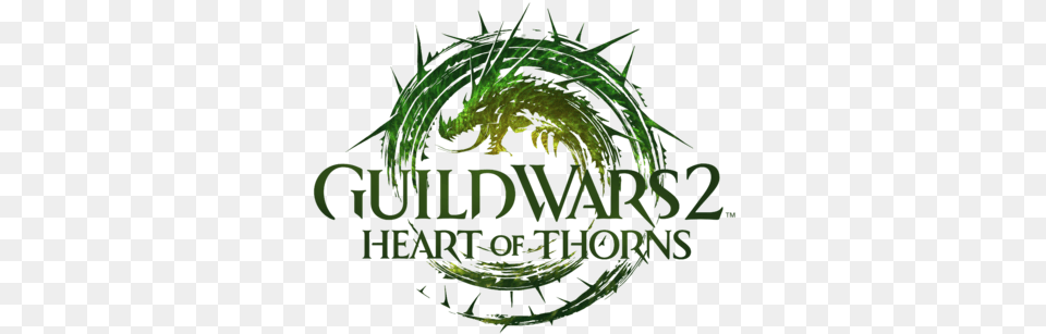 Hot Texture Centered Trans Gw2 Heart Of Thorns, Dragon, Green Png Image