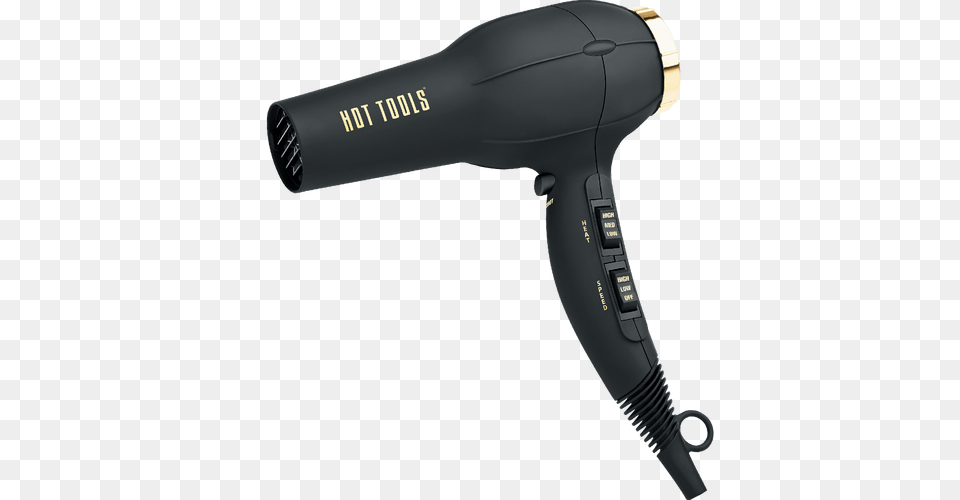 Hot The Gold Touch Turbo Salon Hair Dryer, Appliance, Blow Dryer, Device, Electrical Device Free Transparent Png