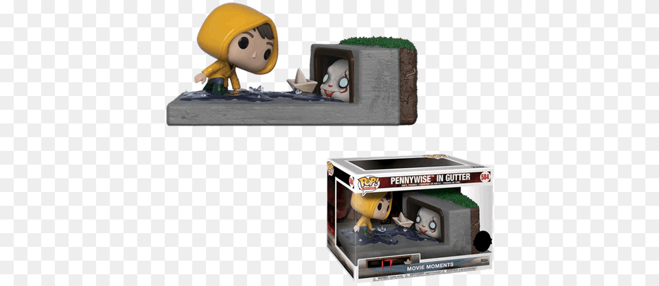 Hot Topic Exclusive It Movie Moments Pop Pennywise In Gutter Pop Vinyl, Baby, Person Free Png Download
