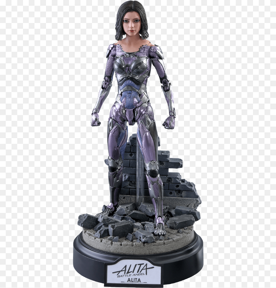 Hot Toys Alita Battle Angel, Adult, Female, Person, Woman Free Png