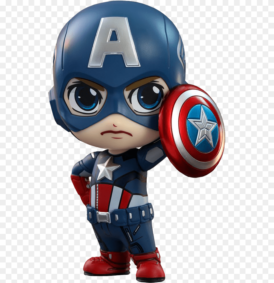 Hot Toys Cosbaby Captain America, Baby, Person, Face, Head Png
