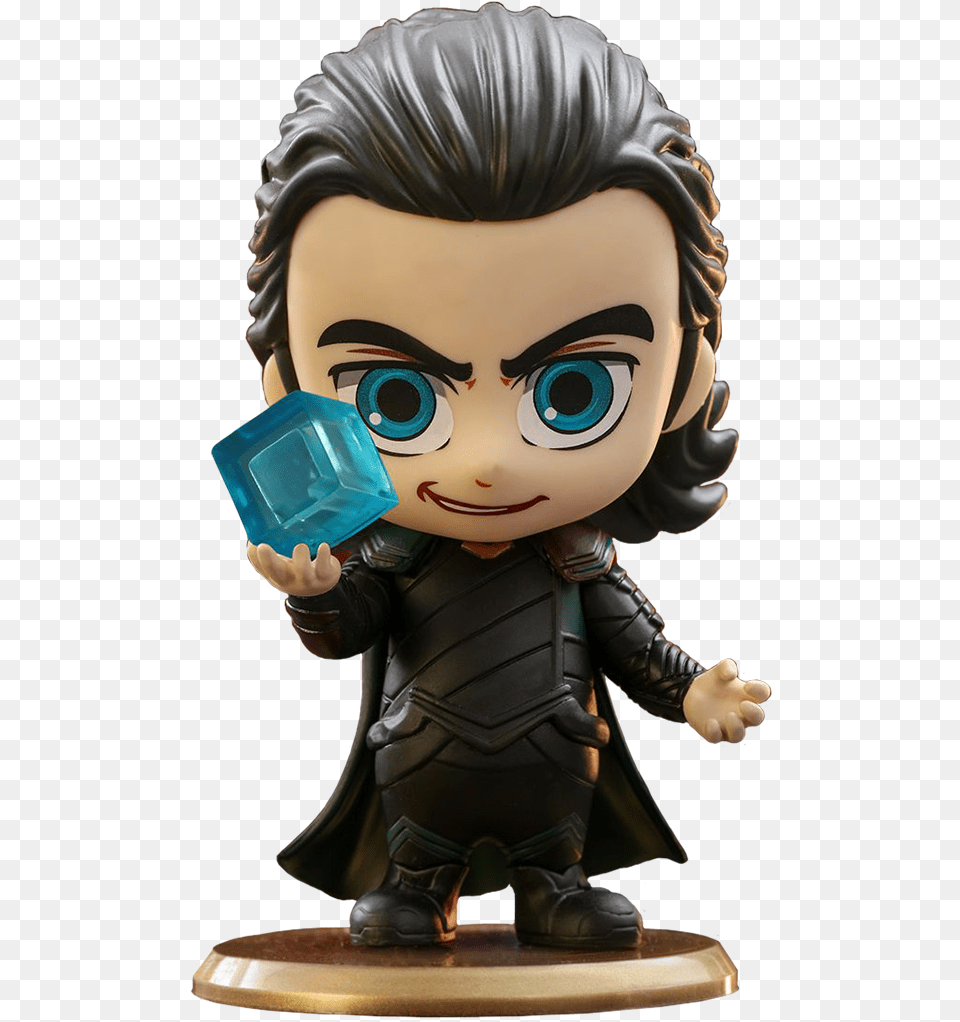 Hot Toys Cosbaby Loki, Figurine, Baby, Person, Face Free Png Download