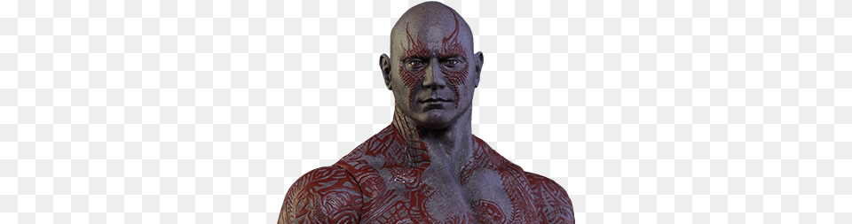 Hot Toys Drax The Destroyer Figure, Face, Head, Person, Photography Png