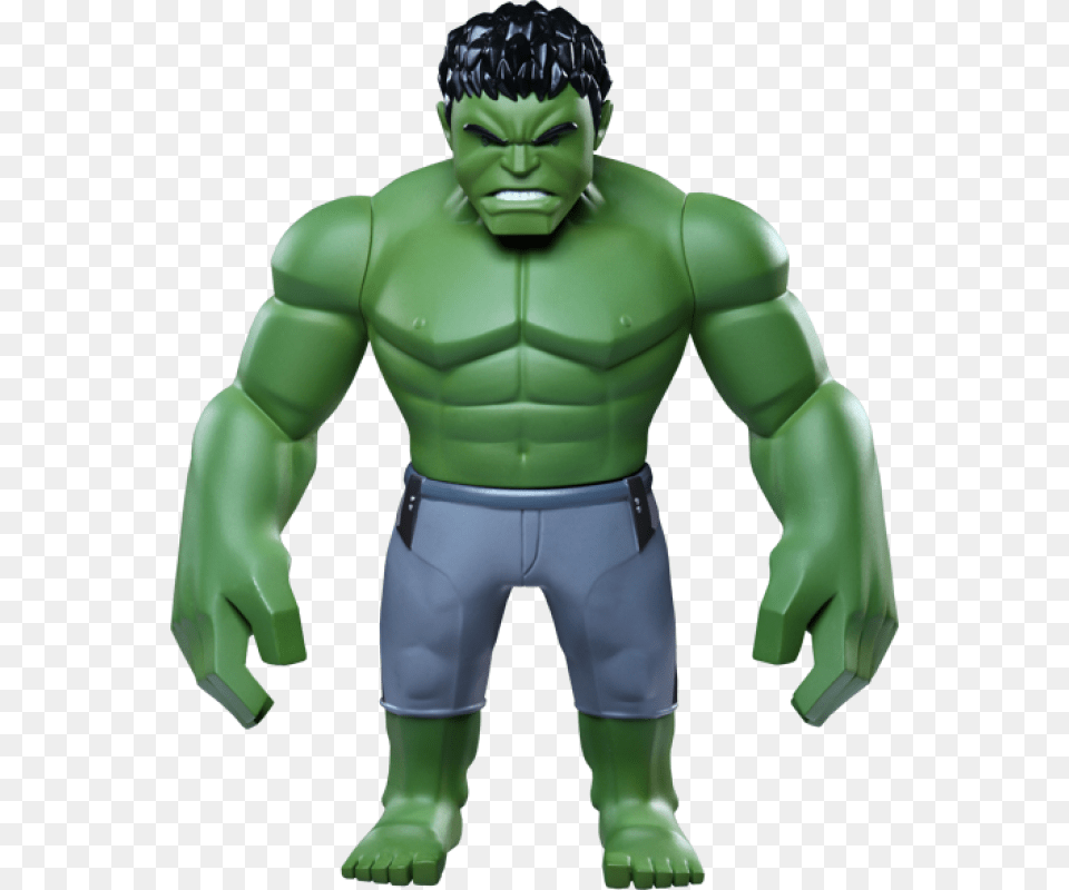 Hot Toys Hulk Avengers Age Of Ultron Series Figure, Green, Person, Adult, Man Free Png Download