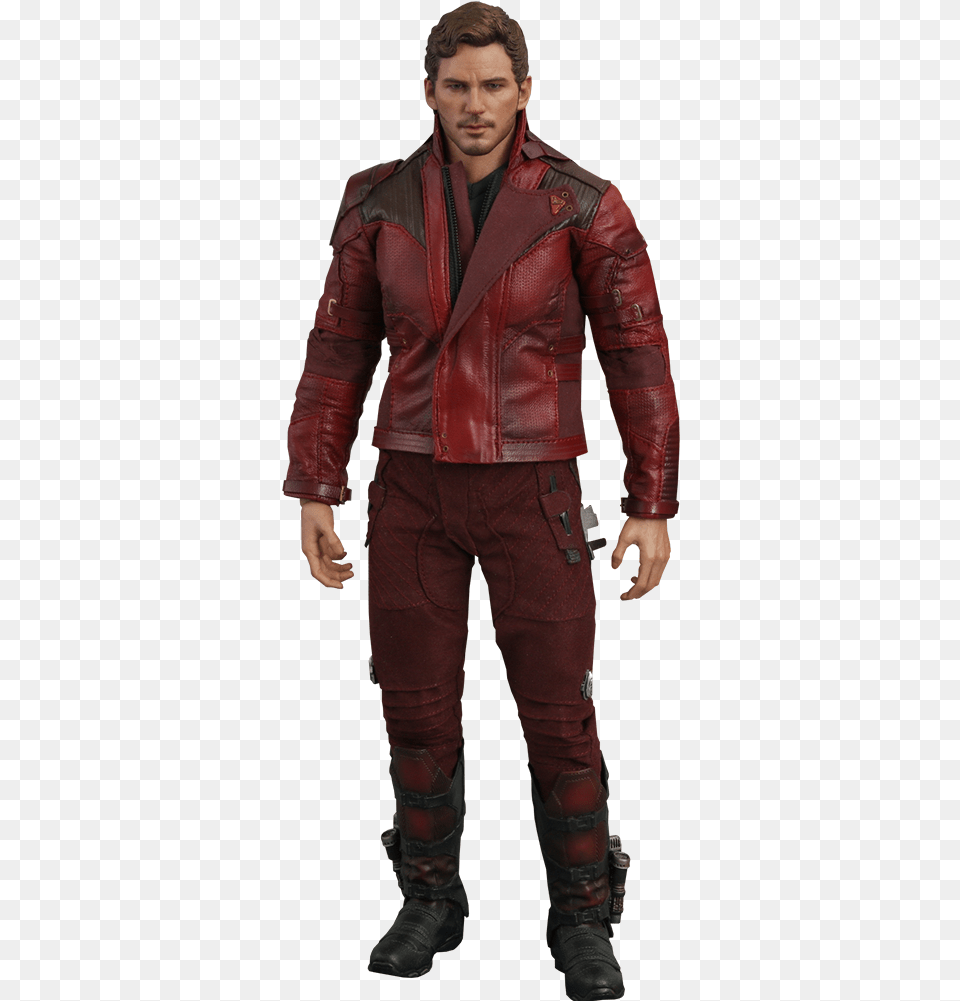 Hot Toys Star Lord Infinity War, Jacket, Clothing, Coat, Man Png Image