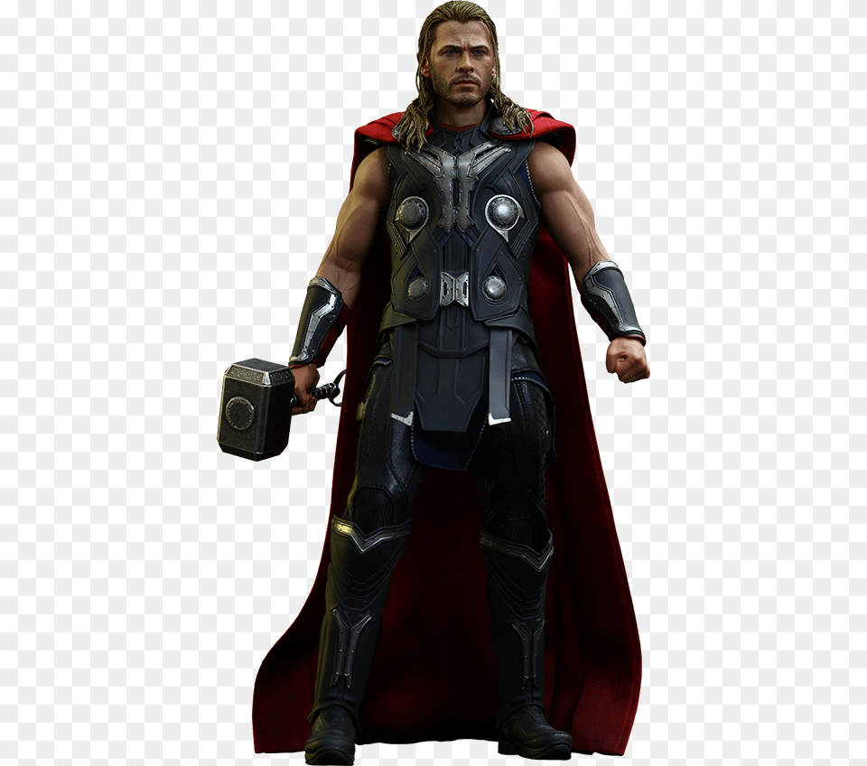Hot Toys Thor Sixth Scale Figure Avengers 2 Age Of, Clothing, Costume, Person, Adult Free Png