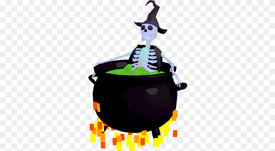 Hot Tub Halloween Sticker By Jjjjjohn Skeleton Streaming Twitch Alert Gifs, Person, Performer Free Transparent Png