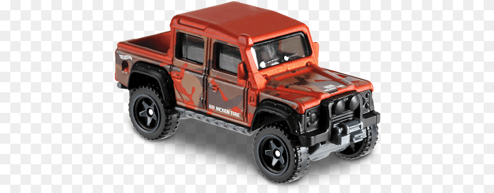 Hot Wheels 15 Land Rover Defender Double Cab, Car, Jeep, Transportation, Vehicle Free Png