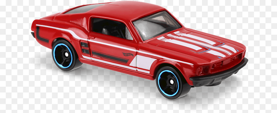 Hot Wheels 2018 67 Mustang, Car, Vehicle, Coupe, Transportation Png Image