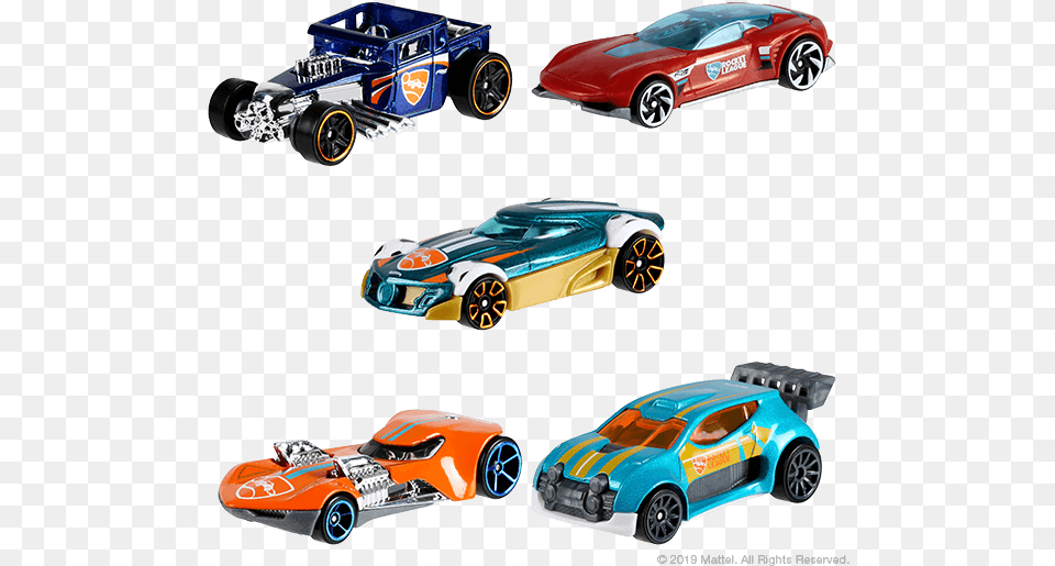 Hot Wheels 2019 5 Hot Wheels 5 Pack Rocket League, Alloy Wheel, Car, Car Wheel, Machine Png