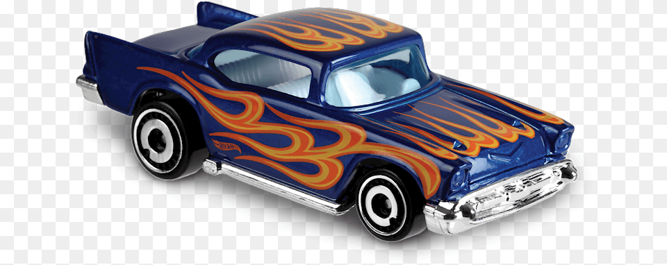 Hot Wheels Car Hot Wheels 57 Chevy, Vehicle, Coupe, Transportation, Sports Car Free Png