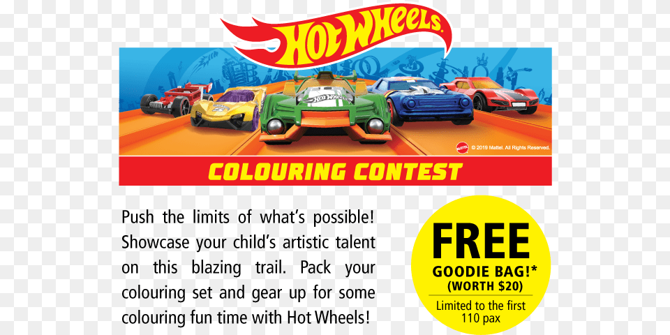 Hot Wheels Colouring Contest Hot Wheels 2011, Advertisement, Poster, Car, Transportation Free Transparent Png