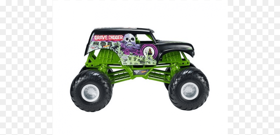 Hot Wheels Monster Jam Giant Grave Digger Truck, Buggy, Vehicle, Transportation, Device Free Png