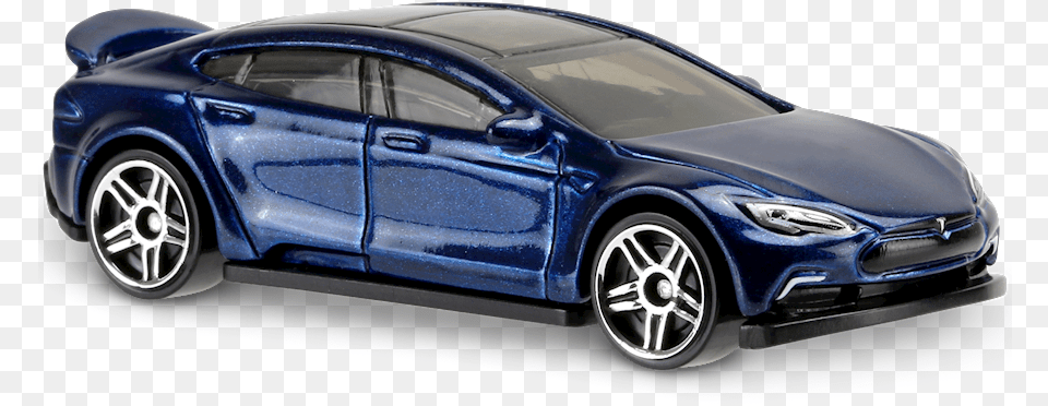Hot Wheels Tesla Blue, Alloy Wheel, Vehicle, Transportation, Tire Png Image