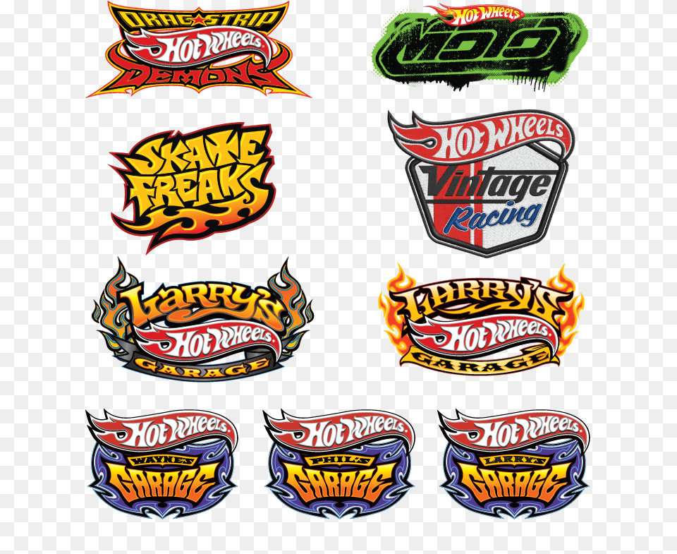 Hot Wheels Vintage Racing Logo Hot Wheels Logos, Sticker, Advertisement Free Transparent Png