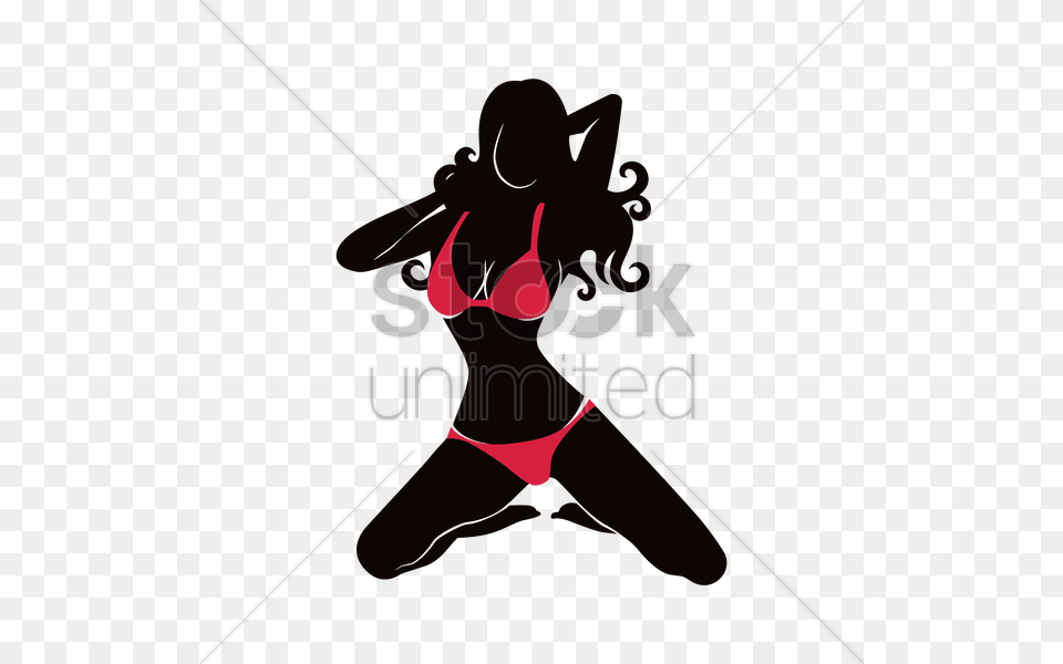 Hot Woman Silhouette Vector Image Free Png Download