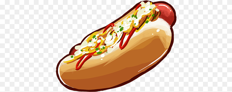 Hotdog, Food, Hot Dog, Ketchup Png Image